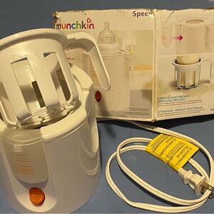 Munchkin White and Orange Bottle Warmer